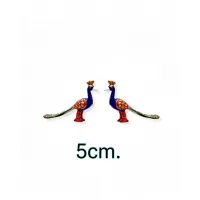 Павлинчики алтарные, 5 см; PEACOCK METAL (5cm.)